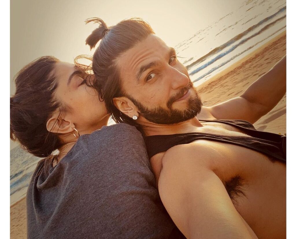 Deepika Padukone with Ranveer Singh